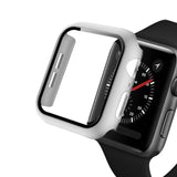 Glass+case For Apple Watch serie 6 5 4 3 SE 44mm 40mm iWatch Case 42mm 38mm bumper Screen Protector+cover apple watch Accessorie