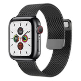 Strap For Apple watch Band 44mm 40mm 38mm 42mm 44 mm Accessorie Magnetic Loop Metal smartwatch bracelet iWatch serie 3 4 5 6 se