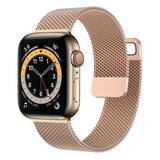 Strap For Apple watch Band 44mm 40mm 38mm 42mm 44 mm Accessorie Magnetic Loop Metal smartwatch bracelet iWatch serie 3 4 5 6 se