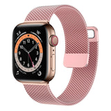 Strap For Apple watch Band 44mm 40mm 38mm 42mm 44 mm Accessorie Magnetic Loop Metal smartwatch bracelet iWatch serie 3 4 5 6 se