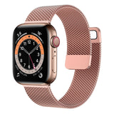 Strap For Apple watch Band 44mm 40mm 38mm 42mm 44 mm Accessorie Magnetic Loop Metal smartwatch bracelet iWatch serie 3 4 5 6 se